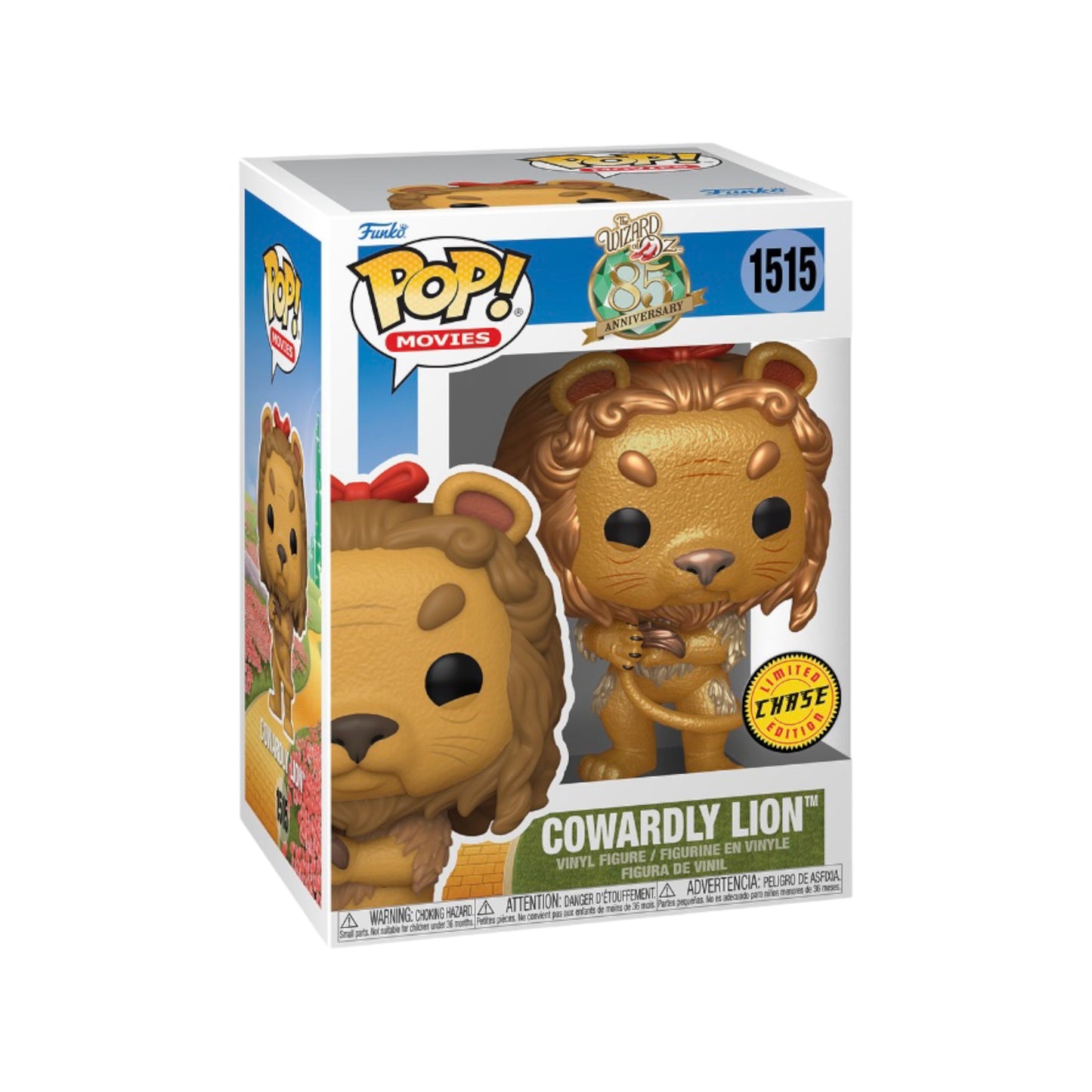 #1515 Cowardly Lion CHASE Wizard of Oz Movies Funko Pop