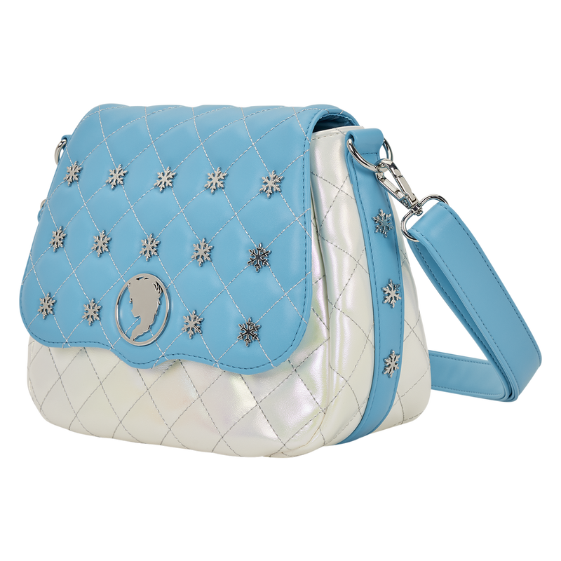 Frozen Elsa Pearlescent Crossbody Disney Princess Loungefly