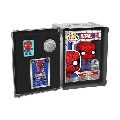 Spider-Man Classics Vault Tin Marvel Funko Pop Collectors Set
