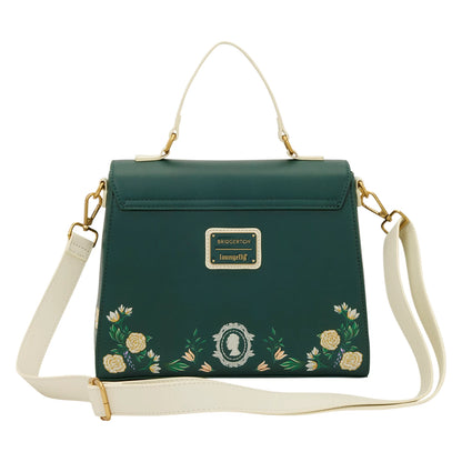 Bridgerton Floral Silhouette Loungefly Crossbody Bag