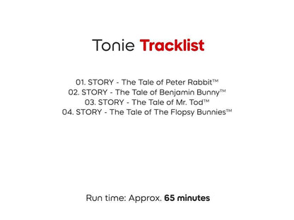 The Peter Rabbit Collection Tonies