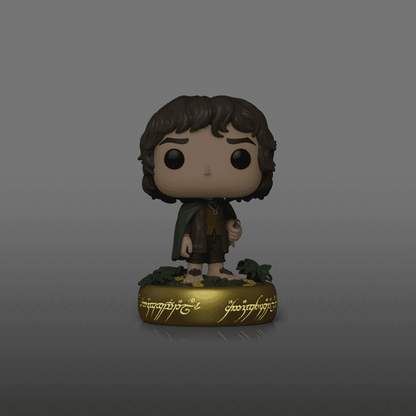 #1832 Frodo Baggins GLOW The Lord Of The Rings Movies Funko Pop Plus