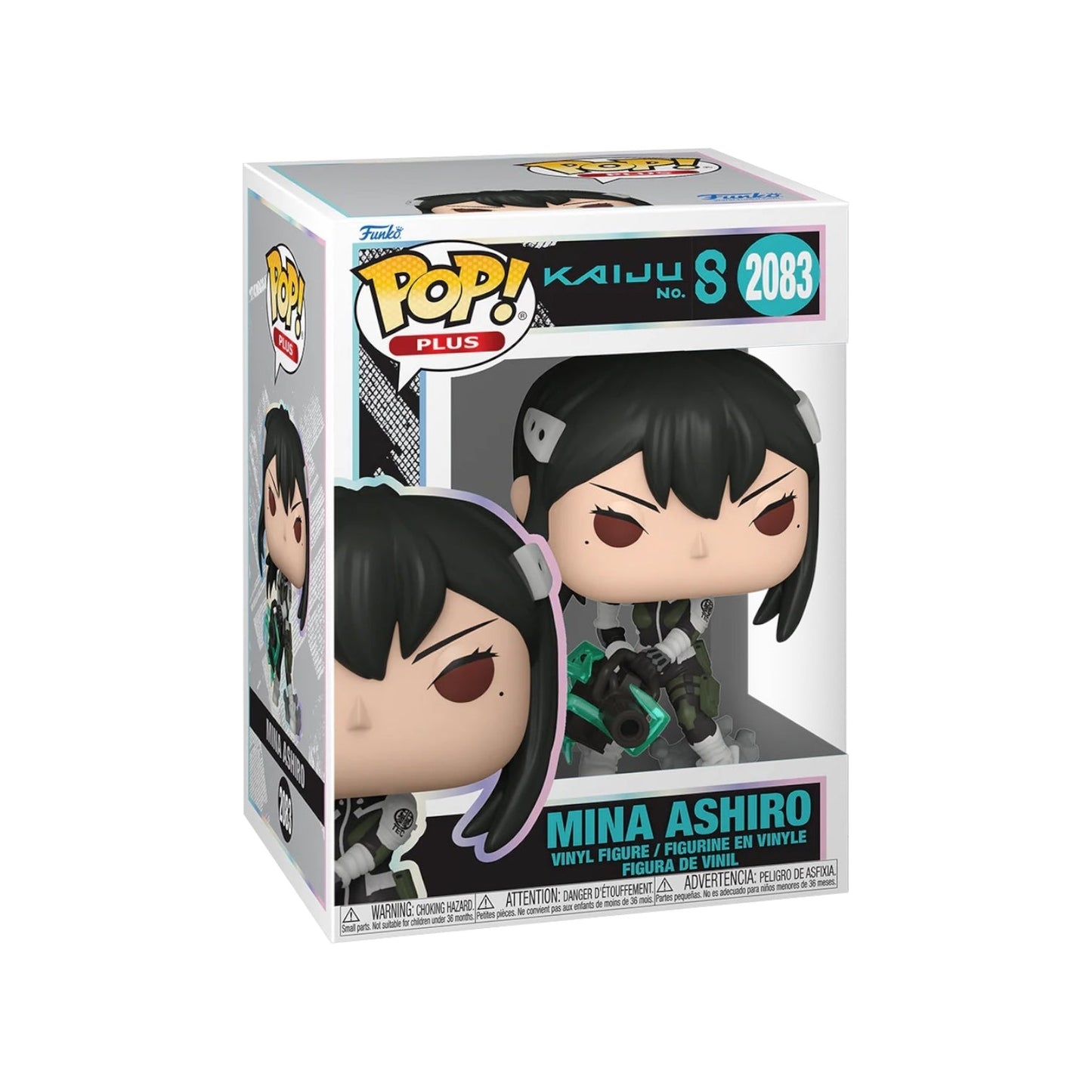 #2083 Mina Ashiro Kaiju No.8 Plus Animation Funko Pop