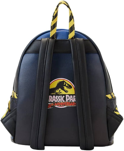 Jurassic Park 30th Anniversary Loungefly Mini Backpack Glow in the Dark