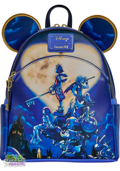 Kingdom Hearts Keyblade Disney Games Loungefly Mini Backpack
