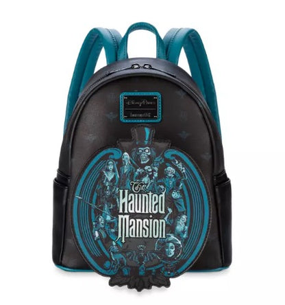 The Haunted Mansion Glow in the Dark Disney Parks Exclusive Loungefly Mini Backpack