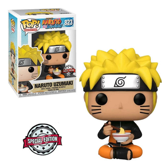 #823 Naruto Uzumaki with Noodles Naruto Animation Funko Pop