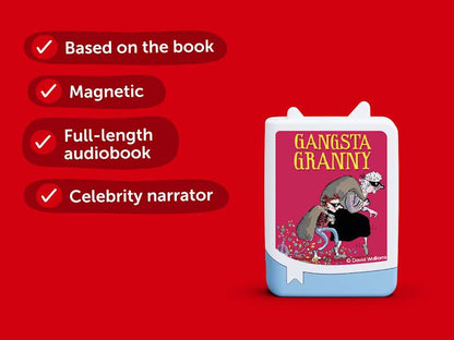 David Walliams Gangsta Granny Book Tonies