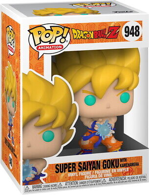 #948 Super Saiyan Goku with Kamehameha Dragon Ball Z DBZ Animation Funko Pop