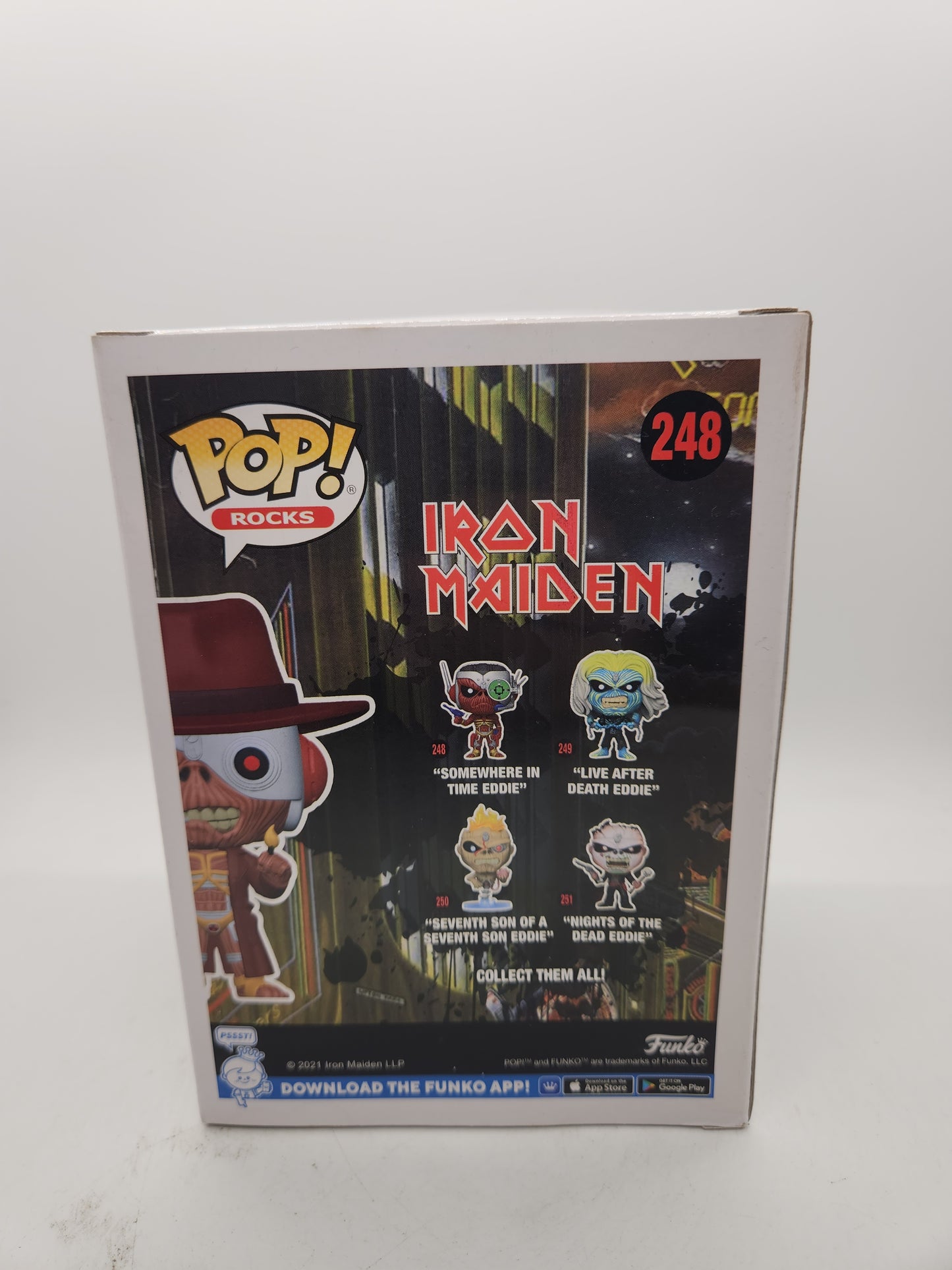 #248 Stranger In A Strange Land Eddie CHASE Iron Maiden Rocks Funko Pop