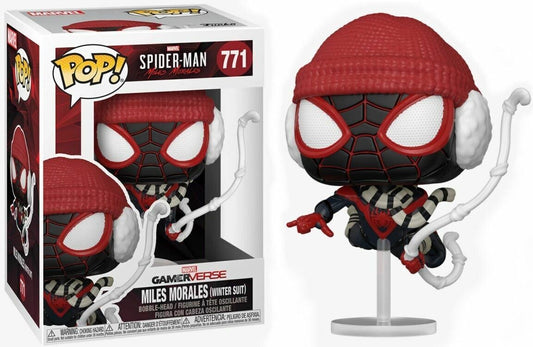 #771 Miles Morales Winter Suit Spider-Man Marvel Funko Pop