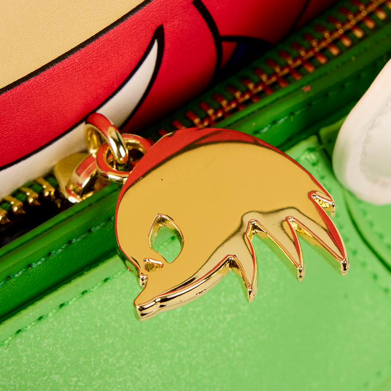 Knuckles Glitter Gem Sonic The Hedgehog Loungefly Mini Backpack