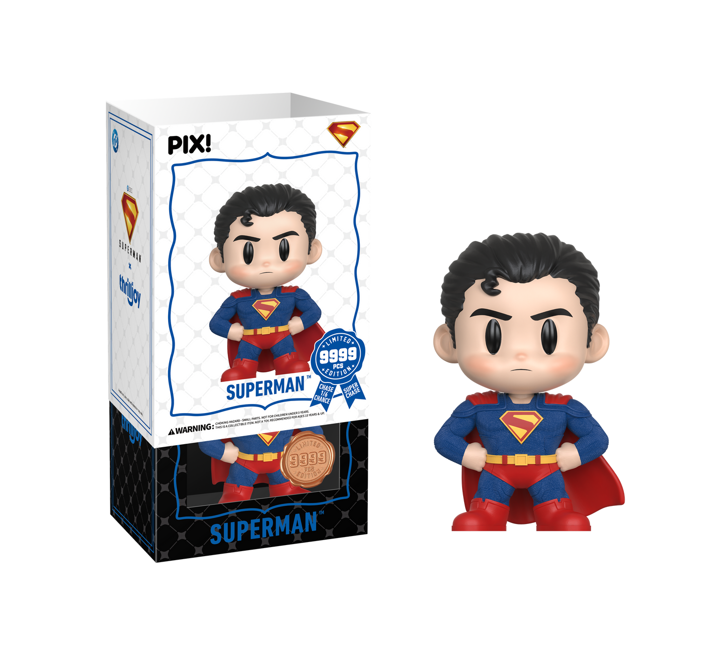 Superman Thrilljoy PIX! Sealed Chance of Chase and Ultra Chase