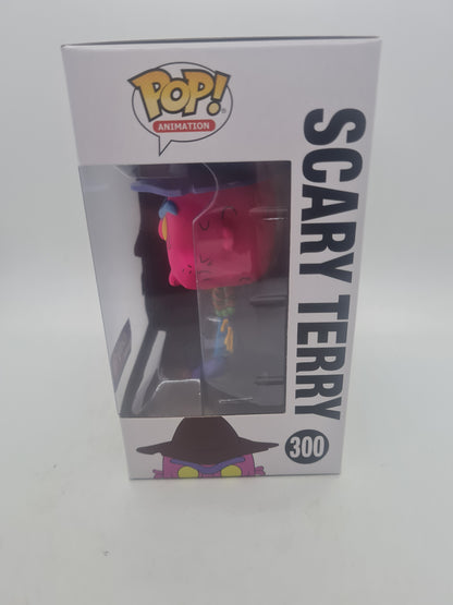 #300 Scary Terry GAMESTOP BLACKLIGHT Rick and Morty Animation Funko Pop