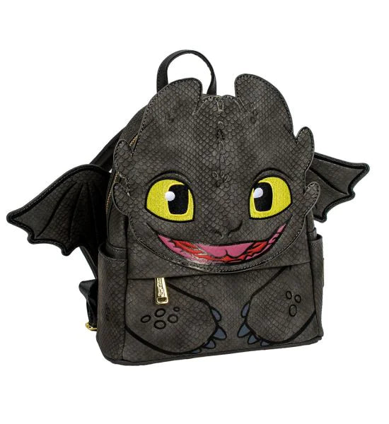 Toothless Cosplay How to Train Your Dragon Dreamworks Loungefly Mini Backpack