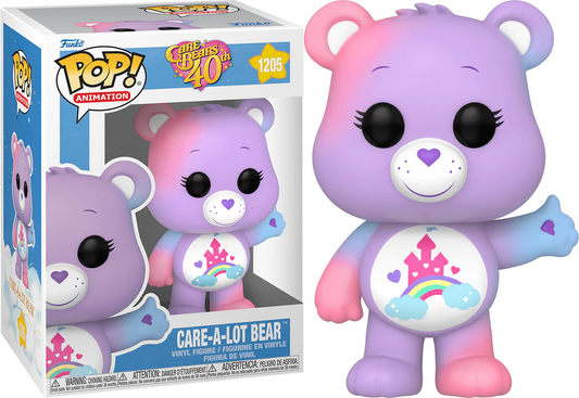 #1205 Care-a-lot Bear Care Bears 40th Animation Funko Pop