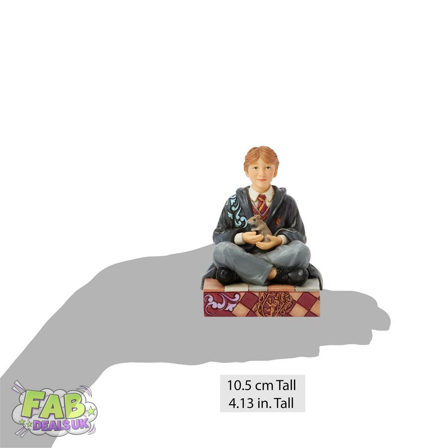 Ron Weasley Personality Pose Figurine - "Wizarding Whiskers" - Jim Shore Harry Potter Ornament