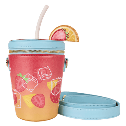 Disney Loungefly Tropical Drink Crossbody Bag