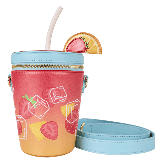 Disney Loungefly Tropical Drink Crossbody Bag