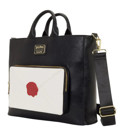 Harry Potter Hogwarts Letter Loungefly Convertible Tote Bag / Backpack