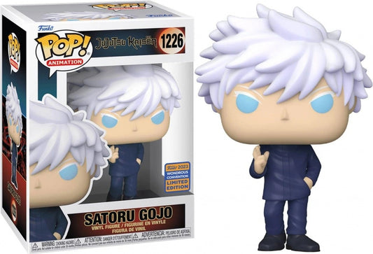 #1226 Satoru Gojo 2023 WONDROUS CONVENTION Jujutsu Kaisen JJK Animation Funko Pop