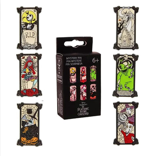 Nightmare Before Christmas NBC Portrait Disney Loungefly Enamel Blind Box Pin