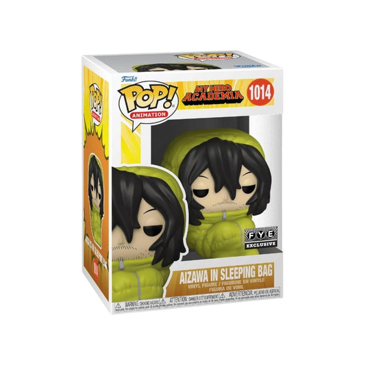 #1014 Aizawa in Sleeping Bag FYE My Hero Academia MHA Animation Funko Pop