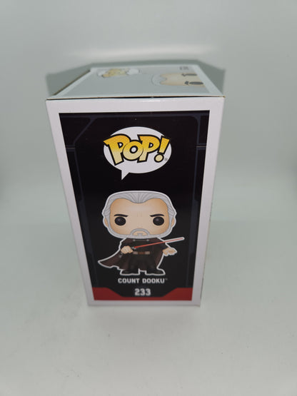 #233 Count Dooku SMUGGLER'S BOUNTY EXCLUSIVE Star Wars Funko Pop