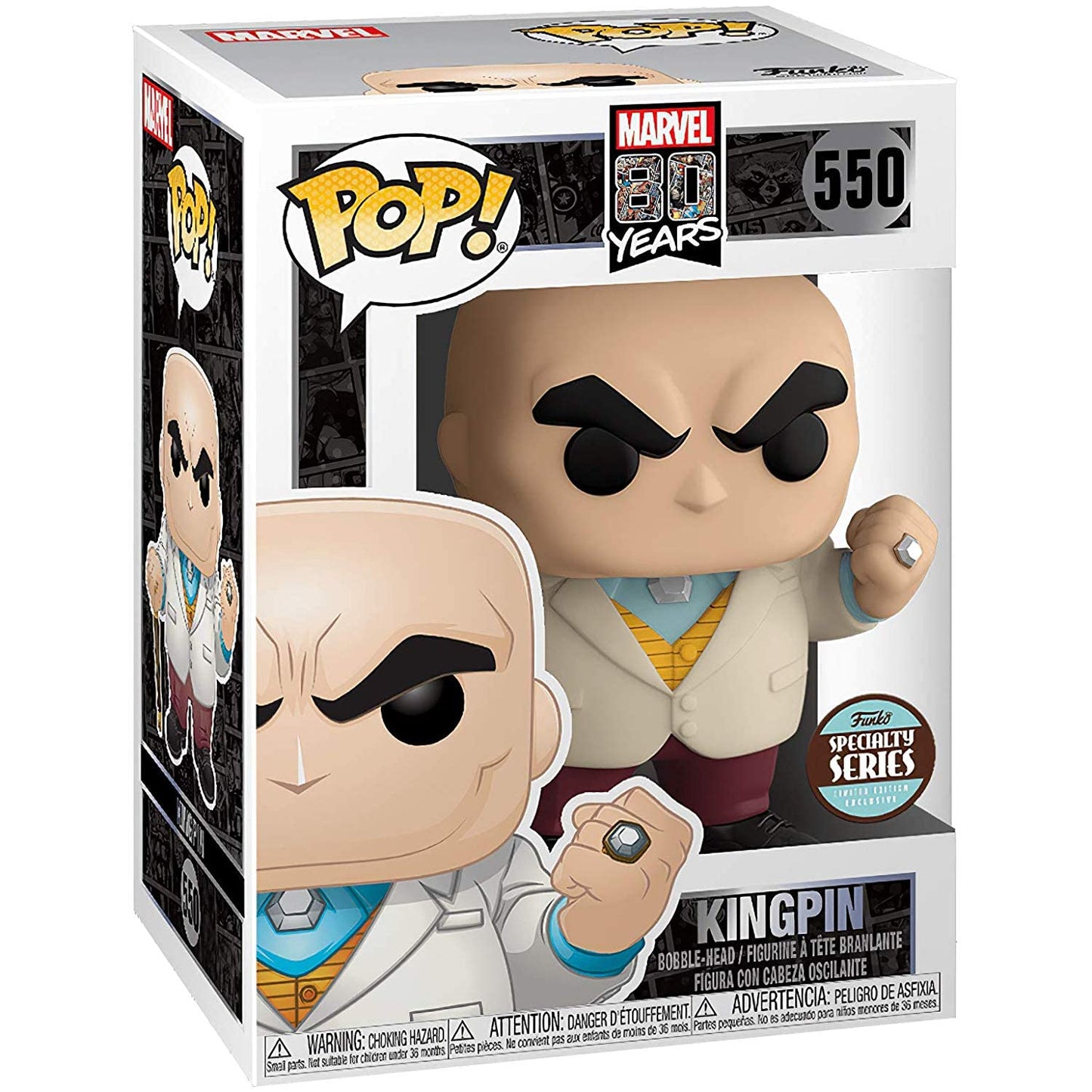 #550 Kingpin SPECIALTY SERIES Marvel 80 Years Funko Pop
