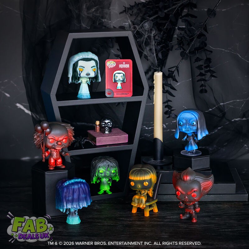 Horror Mystery Pop Blind Box with Chance of Chase Funko Pop