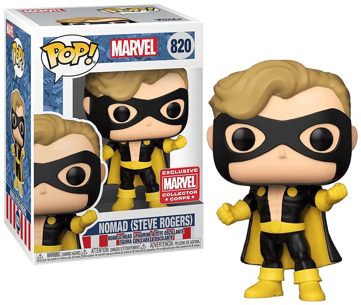 #820 Nomad (Steve Rogers) MARVEL EXCLUSIVE Marvel Funko Pop