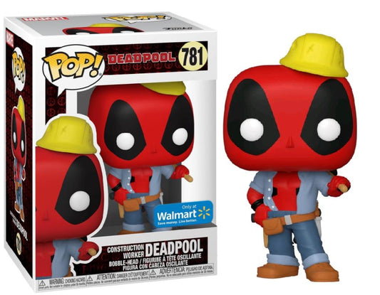 #781 Construction Worker Deadpool Marvel Funko Pop