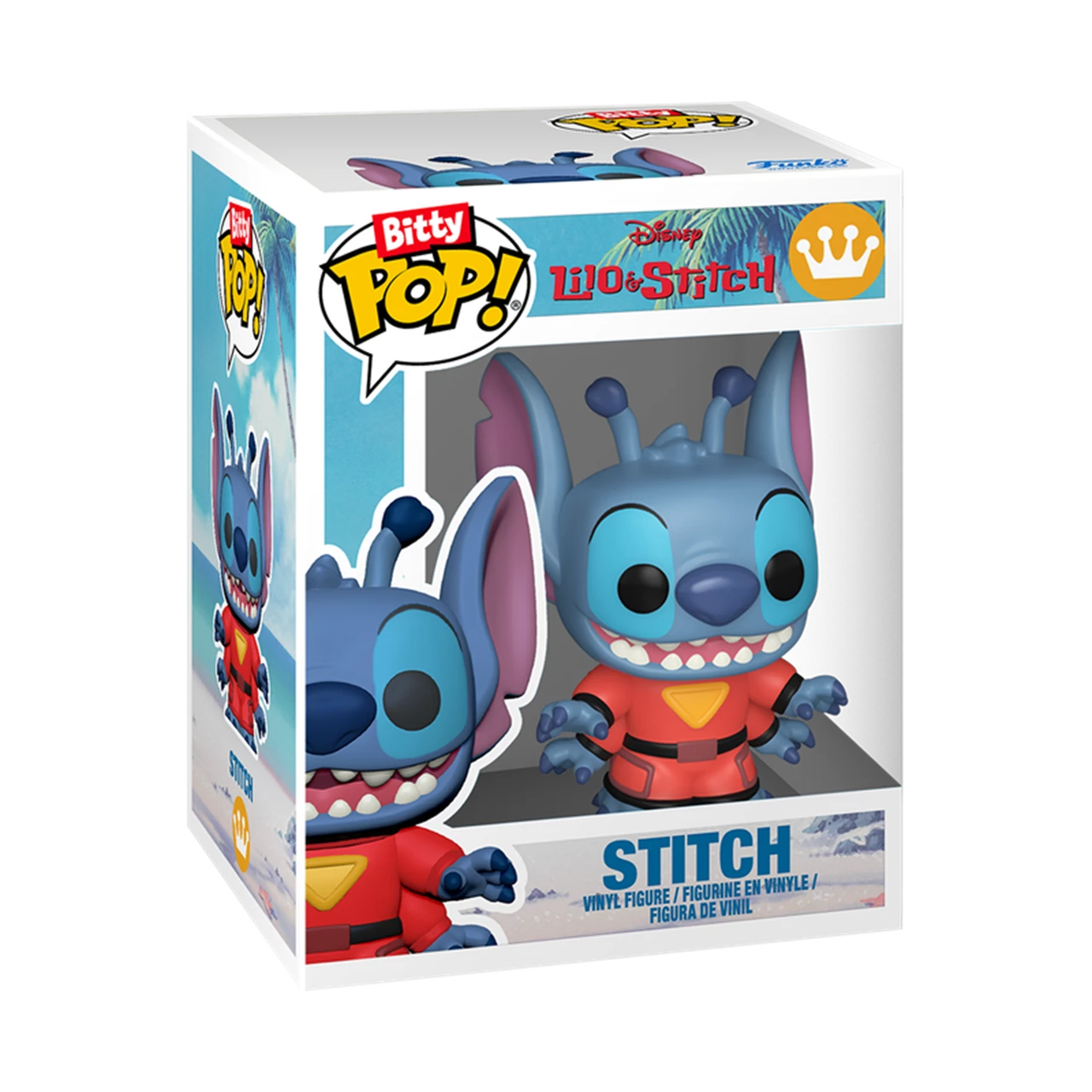 Stitch 626 Red One Lilo and Stitch Bitty Pop Deluxe Rides Individual Funko
