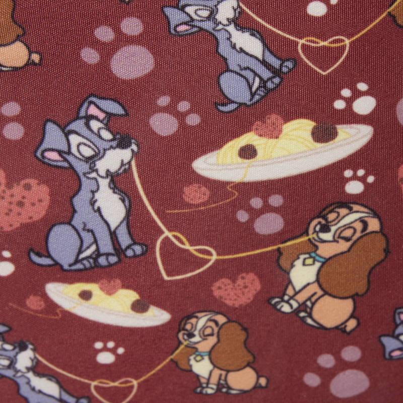 Lady and the Tramp Spaghetti Crossbody Disney Loungefly Bag