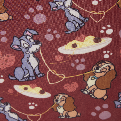 Lady and the Tramp Spaghetti Crossbody Disney Loungefly Bag