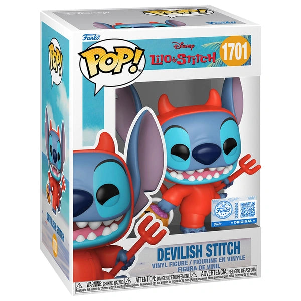 #1701 Devilish Stitch Lilo & Stitch Disney Funko Pop