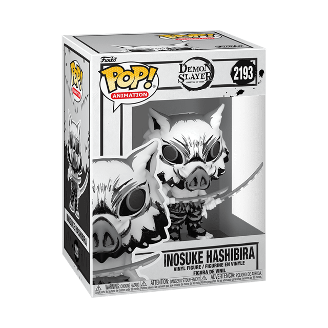 #2193 Inosuke Hashibira Sketched Demon Slayer Animation Funko Pop