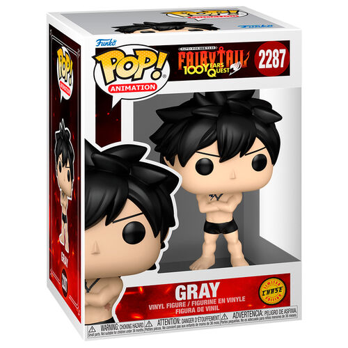#2287 Gray CHASE Fairytail 100 Years Quest Animation Funko Pop