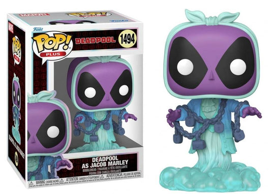#1494 Deadpool As Jacob Marley Deadpool Marvel Funko Pop Plus