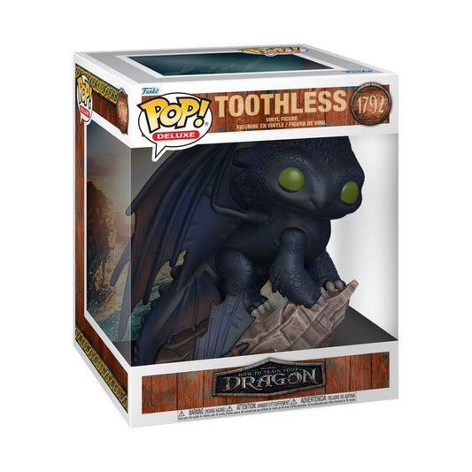 #1792 Toothless How To Train Your Dragon Deluxe Funko Pop