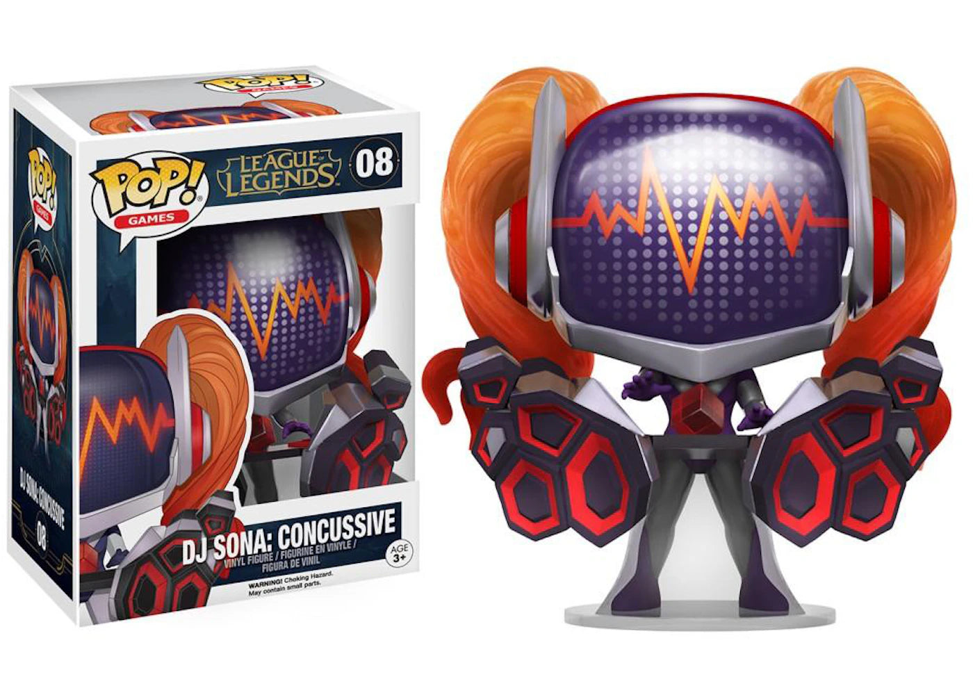 #08 DJ Sona: Concussive League Of Legends Games Funko Pop
