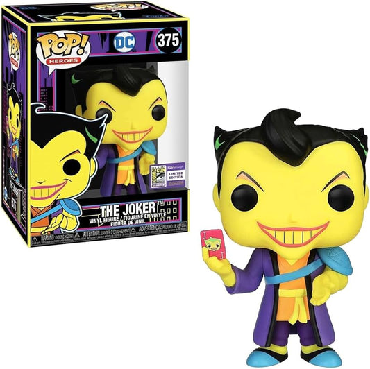 #375 Joker DC Heroes Blacklight Asia Funko Pop