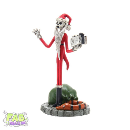 Jack Steals Christmas Figurine - Nightmare Before Christmas Village by D56 Ornament