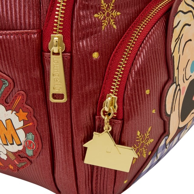 Home Alone Triple Pocket Loungefly Backpack Kevin Marv and Harry