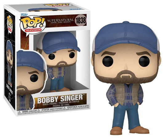 #1838 Bobby Singer Supernatural Television Funko Pop