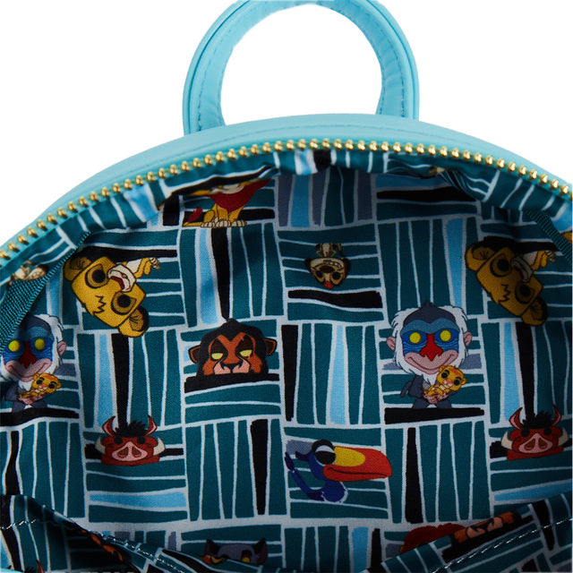 The Lion King Pride Rock Funko Pop X Loungefly Disney Mini Backpack