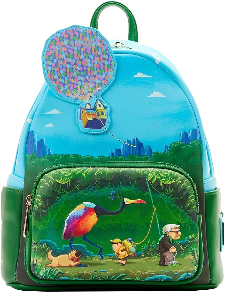 Up Moment Jungle Stroll Disney Pixar Loungefly Mini Backpack