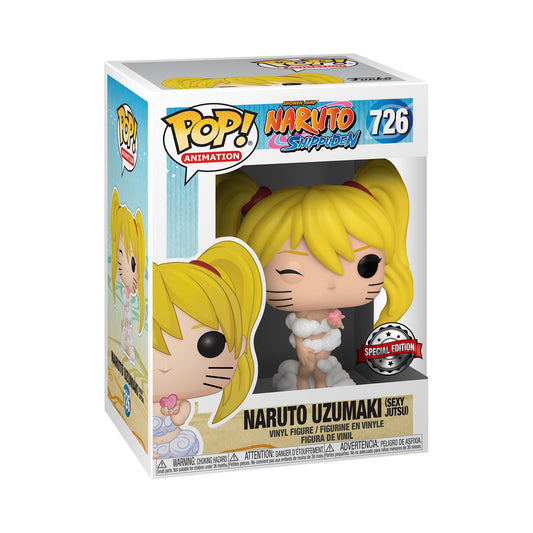 #726 Naruto Uzumaki Sexy Jutsu Naruto Shippuden Animation Funko Pop
