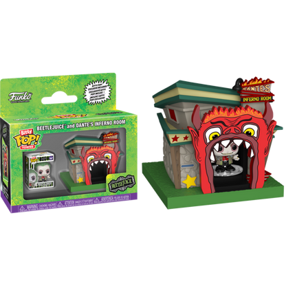 Beetlejuice Dante's Inferno Room Horror Bitty Pop Deluxe Town Individual Funko
