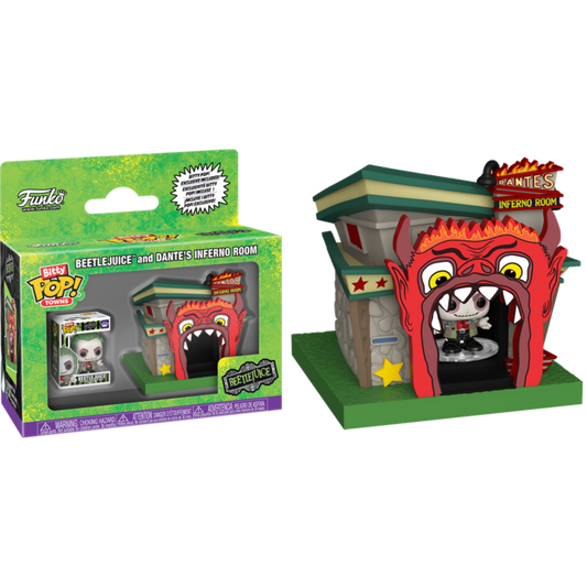 Beetlejuice Dante's Inferno Room Horror Bitty Pop Deluxe Town Individual Funko